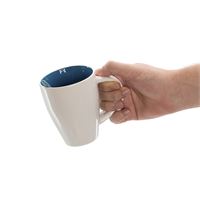 TAZZA BICOLORE CON CUCCHIAINO
